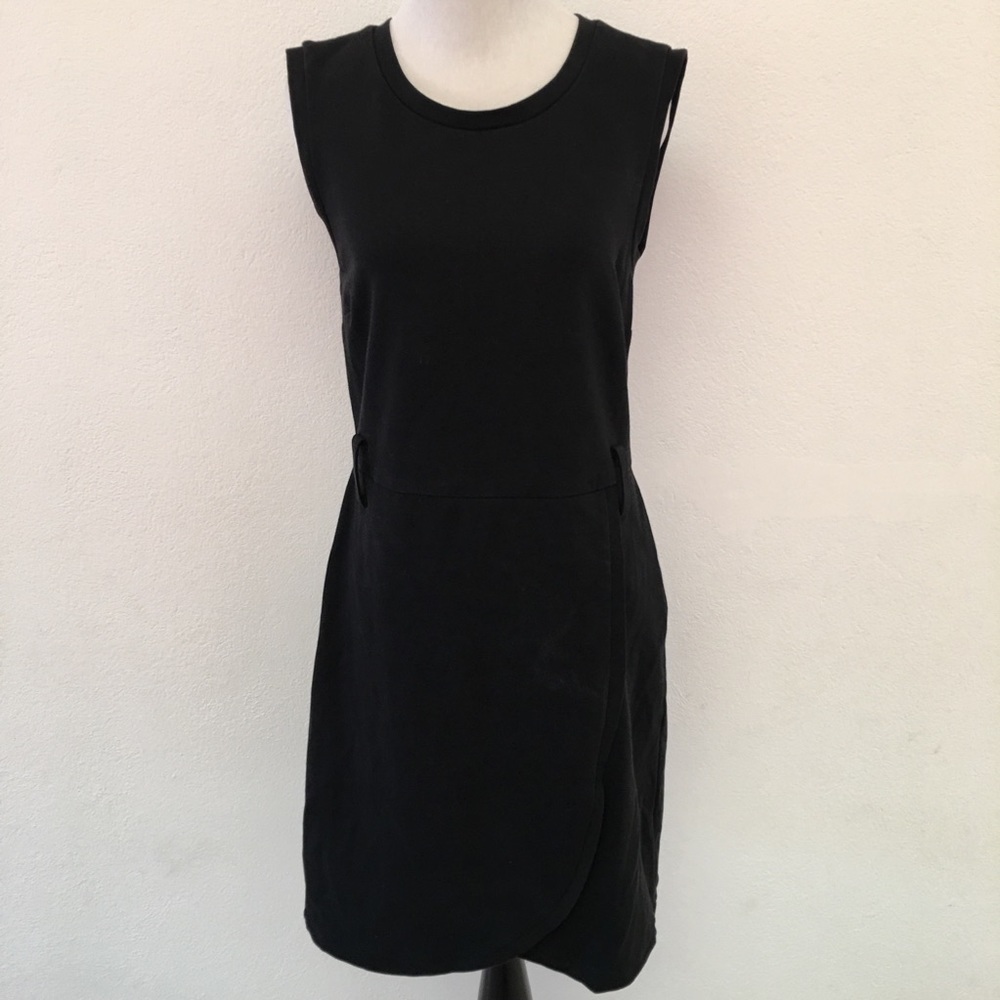 Tory Burch Black Sheath Dress Cotton size M